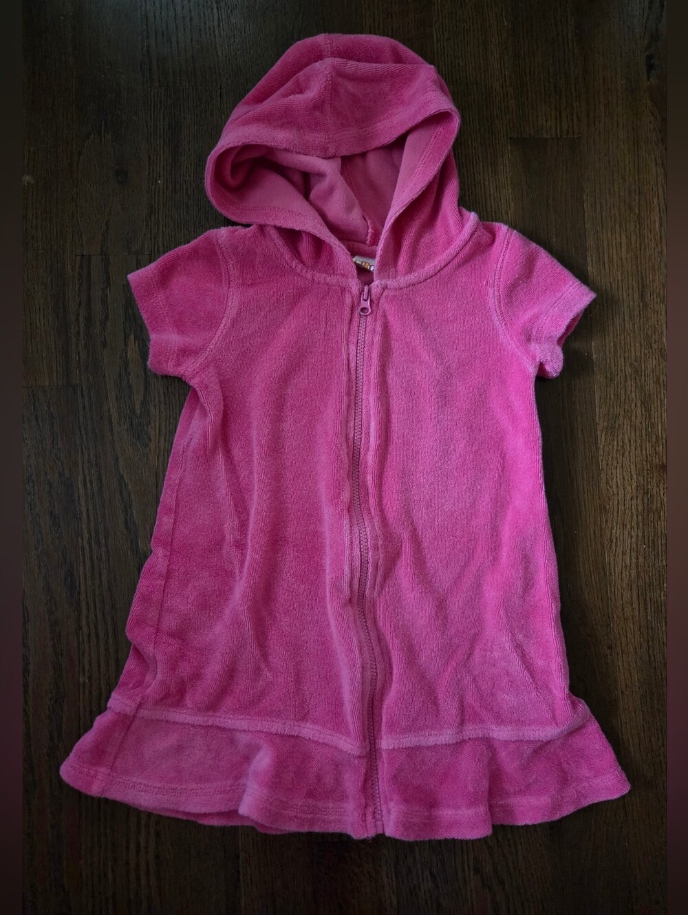 Circo 2T Pink Terry Swim Cover-Up